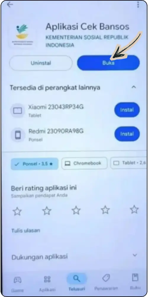 Cek Bansos Kemensos