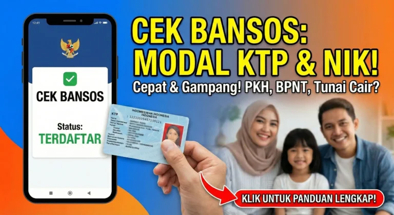 Cek Bantuan Sosial